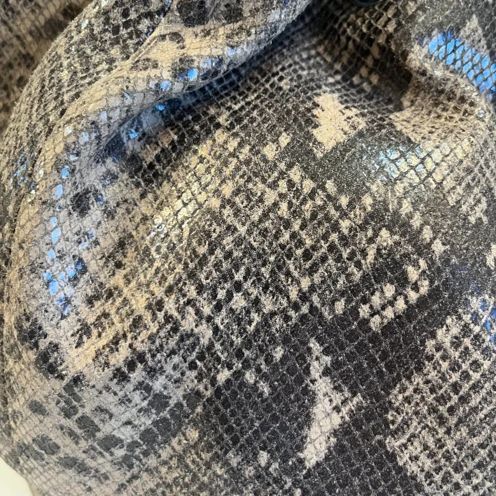 VINTAGE MICHAEL KORS - Faux Snakeskin / Slouchy Hobo Bag - Boho Chic